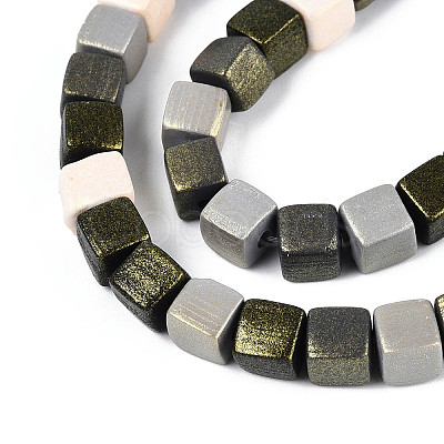 Handmade Polymer Clay Beads Strands CLAY-N013-25A-01-1