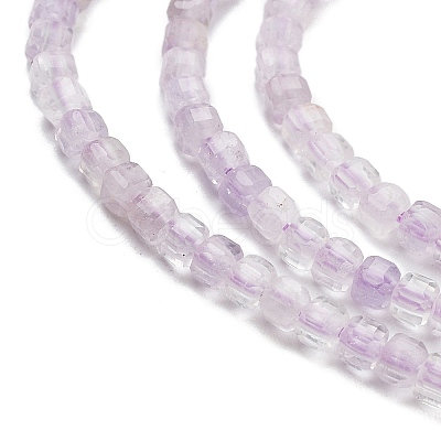 Natural Lavender Amethyst Beads Strands G-H042-B24-01-1