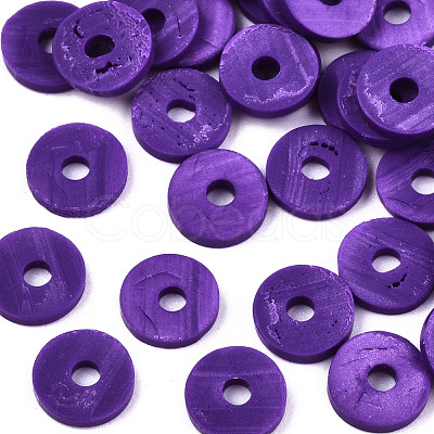 Handmade Polymer Clay Beads CLAY-Q251-8.0mm-98-1