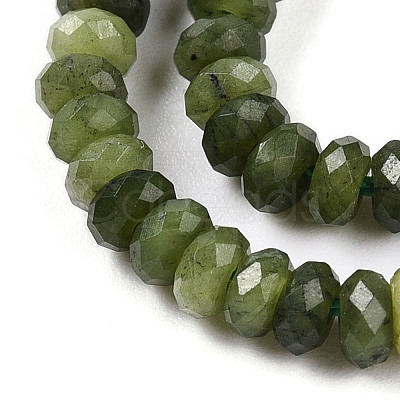 Natural Canadian Jade Beads Strands G-T141-42-1
