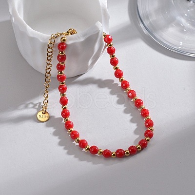 Handmade beaded pearl bracelet BN7202-1-1