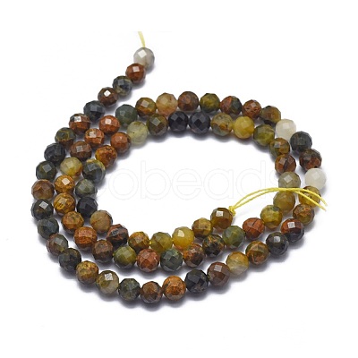 Natural Pietersite Beads Strands G-G792-37C-1