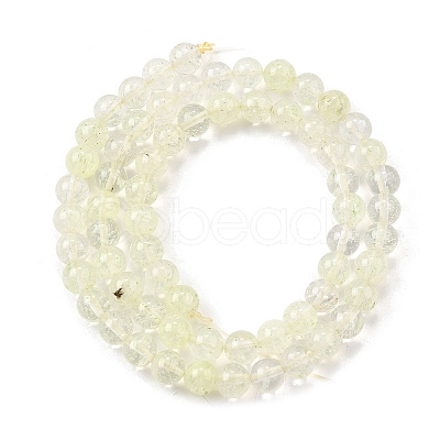 Watermelon Stone Glass Beads Strands G-L621-B04-6mm-1