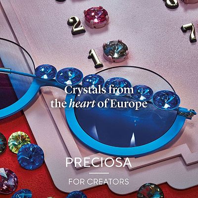 Preciosa® MAXIMA Crystal Round Stones Y-PRC-RASS29-10330-1