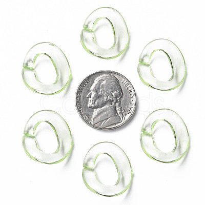 Transparent Acrylic Linking Rings MACR-S373-99-B06-1