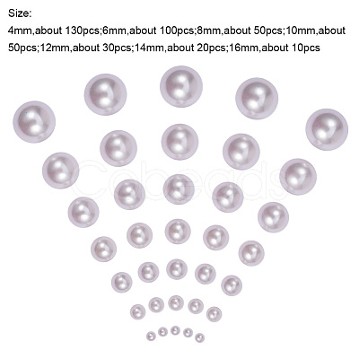 Acrylic Imitation Pearl Beads OACR-PH0001-14-1