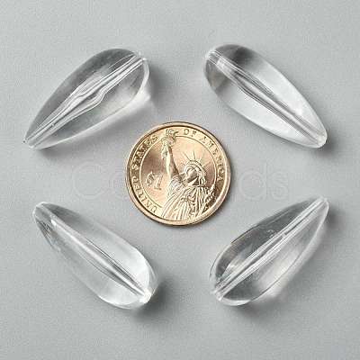 Transparent Acrylic Beads X-PL6315Y-1