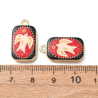 Printed Alloy Pendants AL-CBA7256-16A-G-1
