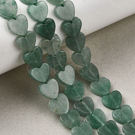 Natural Green Aventurine Beads Strands G-M403-A14-03-1