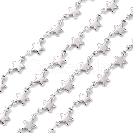 Tarnish Resistant 304 Stainless Steel Decorative Chains CHS-E001-02P-1