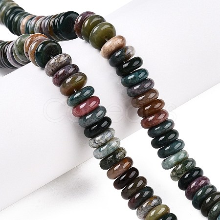 Natural Indian Agate Beads Strands G-T138-63-1