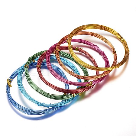 Round Aluminum Craft Wire AW-D009-3mm-5m-M-1