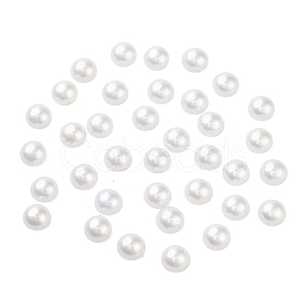 ABS Plastic Cabochons OACR-S012-6mm-Z9-1