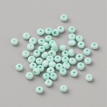 Opaque Glass Seed Beads SEED-CJC0001-01B-1