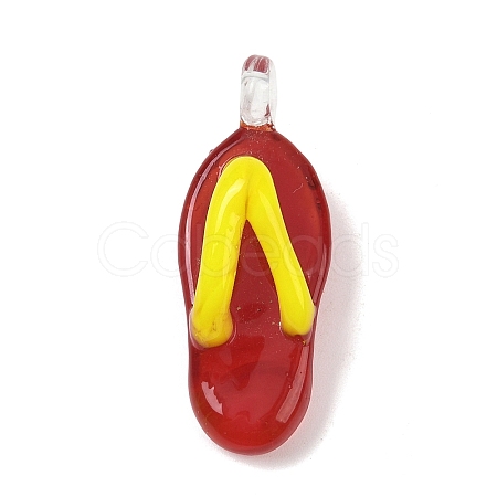 Handmade Lampwork Pendants LAMP-Z018-01A-02-1