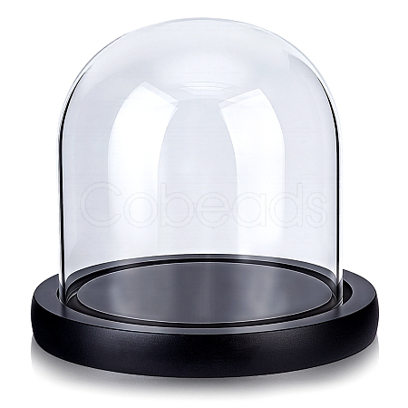 Arch Glass Dome Cover AJEW-WH0596-866C-03-1