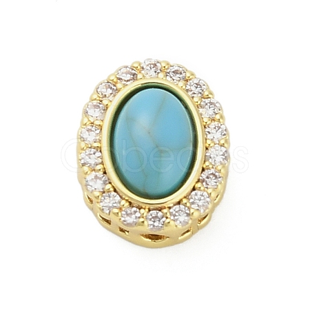 Dyed Synthetic Turquoise Beads KK-B158-04G-04-1