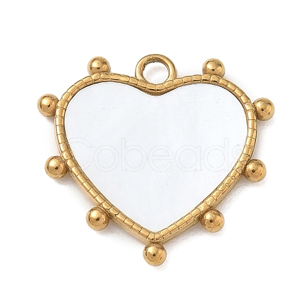 304 Stainless Steel with Shell Pendants SA-CBA4CA5-06B-G-1
