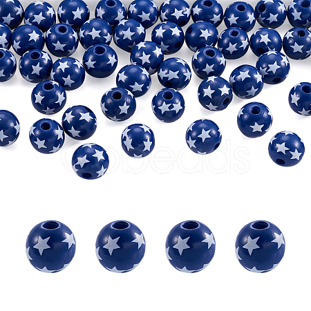 Natural Wooden Beads LS-WOOD-TAC0010-04C-1