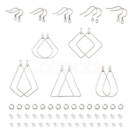 Stainless Steel Earring Hooks STAS-TA0004-25P-1