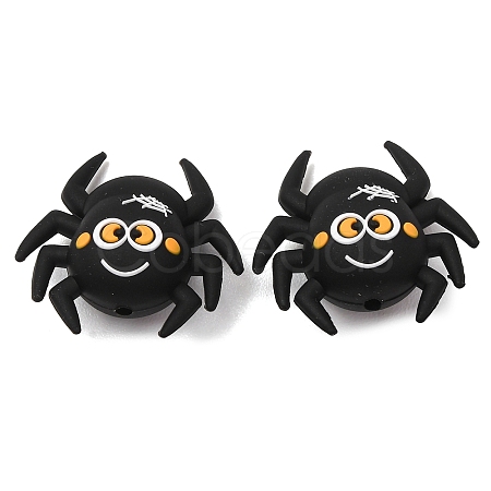 Halloween Silicone Focal Beads SL-CBADC51-07-1
