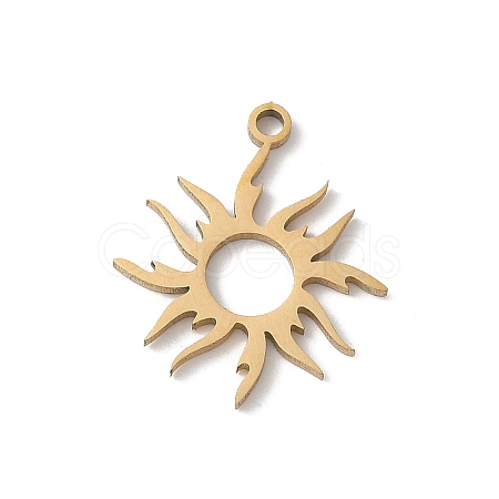 201 Stainless Steel Pendants LS-STAS-K298-03G-1