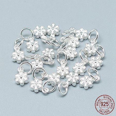 925 Sterling Silver Charms X-STER-T002-104S-1