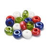 160Pcs 8 Style Opaque & Transparent Colours Glass Round Beads SEED-YW0002-05-3