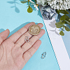 4Pcs 925 Sterling Silver S-Hook Clasps STER-NB0001-29-3