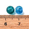 Baking Paint Crackle Glass Beads DGLA-X0006-6mm-11-2