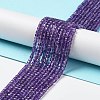 Natural Amethyst Beads Strands G-J400-A03-01-1