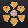 Autumn Theme Transparent Frosted Acrylic Pendants PAF002Y-9-5