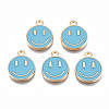 Alloy Enamel Charms ENAM-S121-165-RS-2