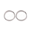 Tarnish Resistant 304 Stainless Steel Split Key Rings STAS-M216-01A-3