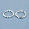 Brass Soldered Closed Jump Rings KK-K253-15B-03S-2