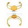 Brass Cuff Bangle Making KK-J184-49G-2