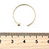 Brass Cuff Ring Settings KK-P337-01G-4