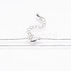 Brass Chain Necklaces NJEW-P222-05P-2