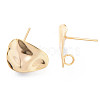 Brass Stud Earrings Findings KK-R116-017-NF-3