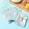 Rectangle Zip Top Plastic Glitter Holographic Bags OPP-YW0001-03A-2