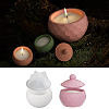 Faceted Round DIY Candle Cup Silicone Molds DIY-Q037-07A-1