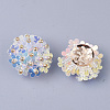 PVC Paillette Cabochons FIND-S321-01G-2