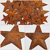 40Pcs 3 Styles Star Rust Iron Big Pendants IFIN-GF0001-13C-5