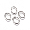 Non-Tarnish 304 Stainless Steel Open Jump Rings X-STAS-L234-144D-1
