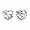 Non-Tarnish 304 Stainless Steel Charms STAS-S080-055P-NR-1