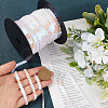 1 Roll Sparkle PVC Sequins Ribbon OCOR-SP0001-02D-3