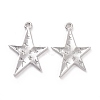 Rack Plating Alloy Pendants FIND-I037-30S-2