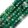 Natural Banded Agate Beads Strands G-P587-D02-01B-2