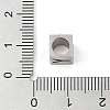 Tarnish Resistant 201 Stainless Steel European Beads STAS-M058-01Y-P-3