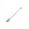 Tarnish Resistant 304 Stainless Steel Chain Extender STAS-N088-44P-3